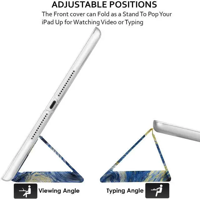 Alt view image 5 of 5 - DuraSafe Cases Compatible with iPad 10.9 inch 10th Gen 2022 Case A2696 A2757 A2777 MPQ13LL/A MPQ33LL/A MPQ03LL/A MPQ23LL/A MPQ93LL/A MPQC3LL/A MPQ83LL/A MPQA3LL/A MQ6K3LL/A MQ6L3LL/A - Starry Night