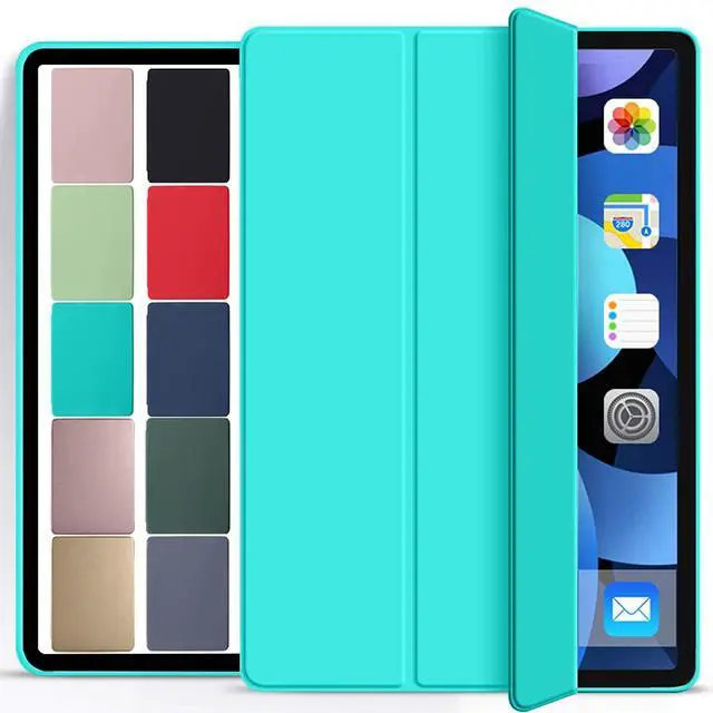 Main image of DuraSafe Cases for iPad 10.5 Inch 2019 Air 3rd Generation [ Air 3 ] Protective Durable Shock Proof Supportive Magnetic Dual Angle Stand Cover - Aqua