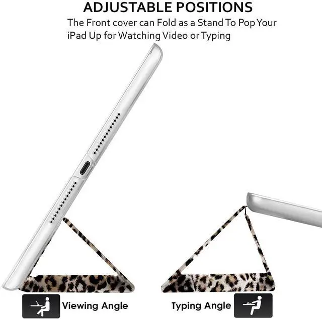 Alt view image 5 of 5 - DuraSafe iPad 2020 Pro 12.9 inch 4th Gen Cover A2229 MY2H2LL/A MY2J2LL/A A2069 MXAT2LL/A MXAV2LL/A MXAU2LL/A MXAW2LL/A A2233 MY3K2LL/A MY3J2LL/A MXFY2LL/A MXG12LL/A MXFX2LL/A MXG02LL/A - Leopard