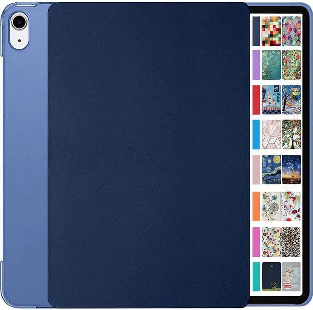 Main image of DuraSafe Cases for iPad PRO 11 Inch 1 Generation [ PRO 11 1st 2018 ] A1980 A1934 A2013 A1979 MTXN2LL/A MTXP2LL/A MTXR2LL/A Slim Hard Shell Protective Stand Cover - Navy Blue