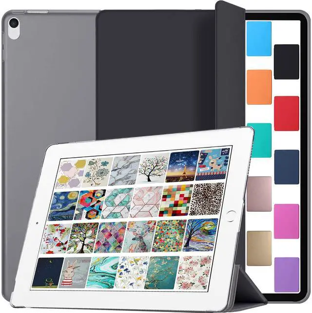 Main image of DuraSafe Cases for iPad Pro 12.9 2 Gen Transparent Back Case A1670 MQDC2LL/A MQDD2LL/A MQDA2LL/A A1671 MP6H2LL/A MP6J2LL/A MP6G2LL/A MPL02LL/A MPL12LL/A MPKY2LL/A A1821 MQEF2LL/A MQED2LL/A - Black