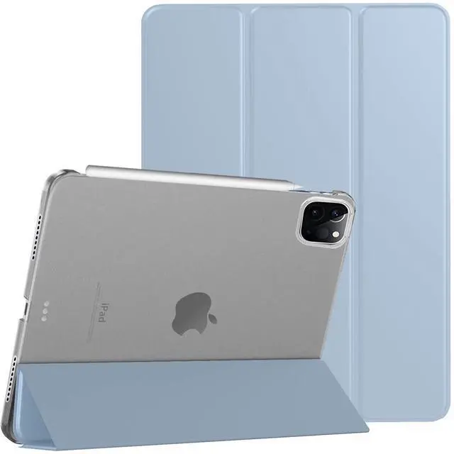 Main image of DuraSafe Cases for for iPad Pro 12.9 3rd Generation 2018 PC Case A1876 MTEL2LL/A MTEM2LL/A A2014 MTFN2LL/A MTFL2LL/A MTFP2LL/A MTFQ2LL/A A1983 MTHN2LL/A MTHU2LL/A - Light Blue