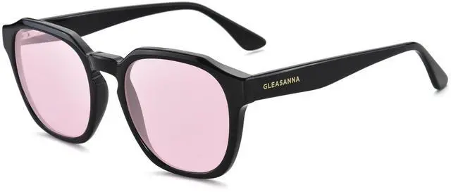 Main image of GLEASANNA 99.9% Blue Light Glasses for Woman Sleep Computer Gaming Glasses - Anti Eyestrain and UV400 Glare Protection