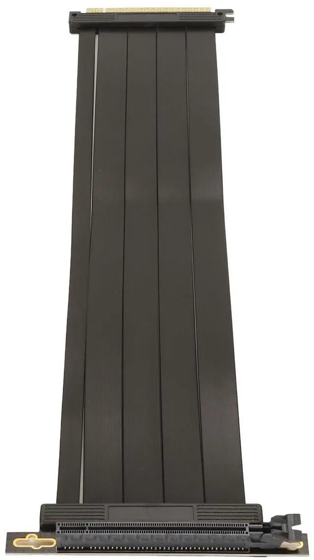 Alt view image 5 of 5 - PCIE 4.0 X16 Extension Cable 400mm, Flexible, 90deg Connector, Compatible with RTX3090 RTX3080ti RTX3080 RTX3070ti RTX3060ti RTX3060 RX6900XT