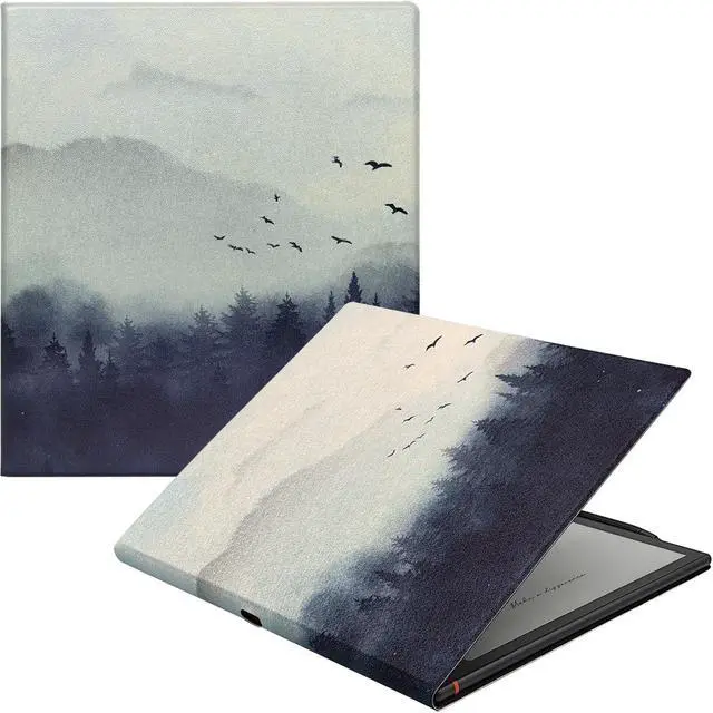 Main image of GOVTVA Magnetic Stand Case for Onyx Boox Note Air 4 C/Note Air 3 C (2024/2023 Released) Ultra-Thin Lightweight Leather Cover with Auto Sleep/Wake & Magnetic Closure (Misty Forest)