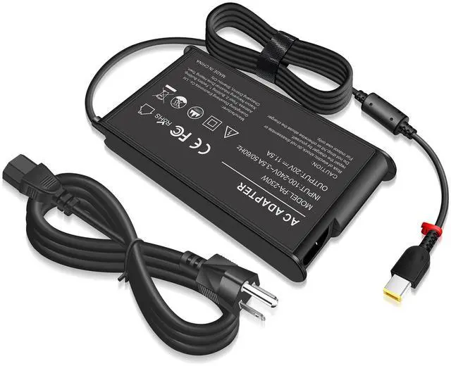 Main image of 230W New Legion 5 Charger for Lenovo Legion 5 7 5P C7 S7 Y540 Y545 Y740 Y730 Y900 Y910 Y920 Y7000 R7000, ThinkPad P50 P52 P70 ADL230NDC3A 4X20E75111 GX20L29347 Laptop Power Adapter