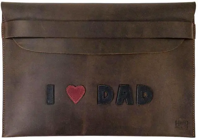 Main image of Hide & Drink, Rustic Case Compatible with MacBook Air/Pro 13 Inch with M1 Chip, Handmade from Full Grain Leather (Bourbon Brown/Father's Day)