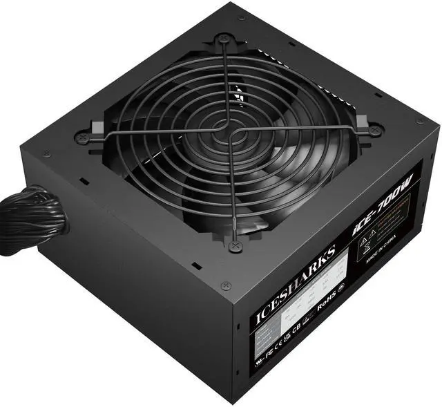 Alt view image 4 of 5 - Game 700W Power Supply PC PSU, 115-230 Voltage PFC Switch Power Protection, 5-Year Warranty