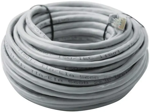 Alt view image 5 of 5 - InstallerCCTV 150FT CAT5e Ethernet Patch Cable, RJ45 Computer Network Cord, Category 5e Patch Cord LAN Cable UTP 24 AWG 100% Copper Wire