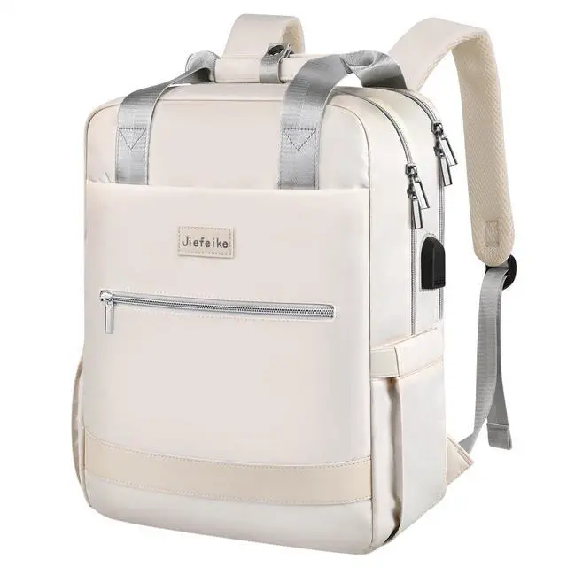 Main image of Jiefeike Travel Backpack for Women,15.6 Inch Laptop Work Business Flight Approved Backpacks with USB Port,Large Water-Resistant Computer Back Pack Anti-theft Nurse Teacher Bag College School Bookbag