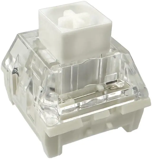 Main image of Zjmehty Kailh Box White Mechanical Keyboard Switches,3-Pin 45gf Clicky/Speed Typing/Gaming/Waterproof Switches(90Pcs,Kailh Box White)