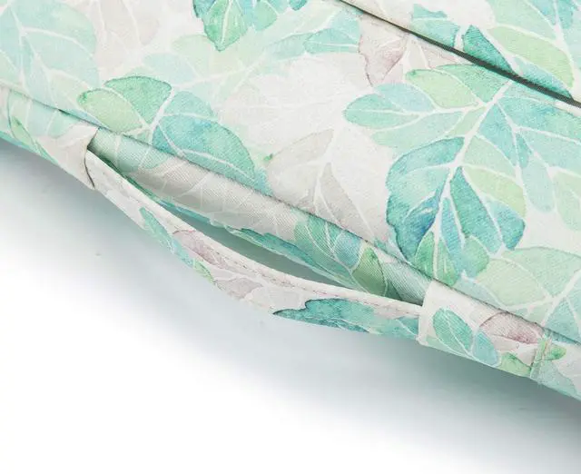 Alt view image 4 of 5 - Kinmac 360° Protective Laptop Sleeve Case Bag Cover with Handle for MacBook Pro 16 inch,16 inch HP,Lenovo,Dell,ASUS,Acer Ultrabook and Business Laptop (Green Leaf)