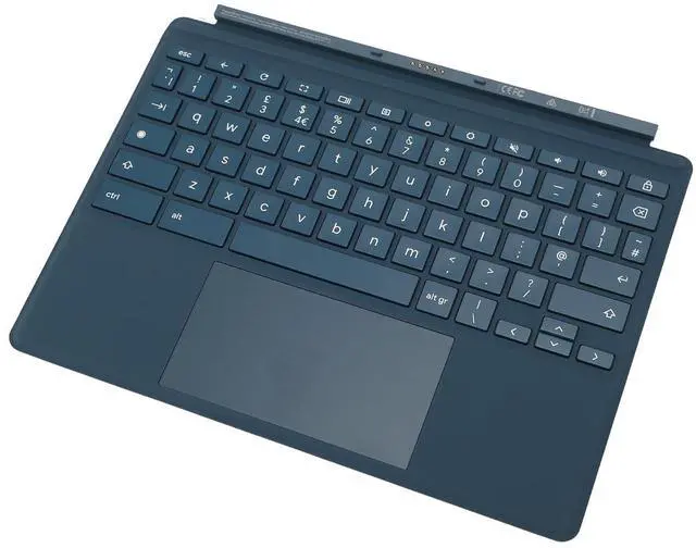 Alt view image 5 of 5 - Keyboard TPN H101K Magnetic Keyboard for Chromebook X2 11 Da0023dx 11in Touchscreen Tablet, Magnetic Ultra Slim Keyboard with Touchpad, Portable Tablet Keyboard for Chromebook