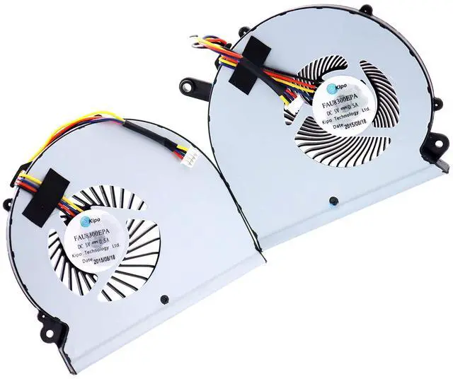 Main image of Deal4GO CPU Cooling Fan BS505HS-U2M w/GPU Fan BS505HS-U2N for Gigabyte Aero 14 RP64 RP64W P64 Aero 15 X8 X9 15X-V8 15-Y9 15W (3rd Party)