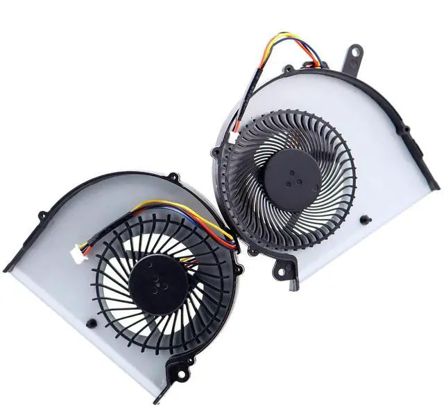 Alt view image 2 of 5 - Deal4GO CPU Cooling Fan BS505HS-U2M w/GPU Fan BS505HS-U2N for Gigabyte Aero 14 RP64 RP64W P64 Aero 15 X8 X9 15X-V8 15-Y9 15W (3rd Party)