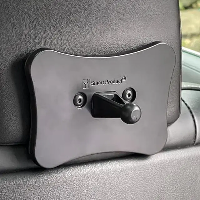 Alt view image 5 of 5 - SmartProduct Car Tablet Holder Compatible for Volvo XC90 XC60 V90 V60 S90 S60 (Model 2017 or Newer), Back Seat Headrest Mount Compatible with All iPad Pro Air Mini, Galaxy Tabs, 4.7-12.9" Tablets