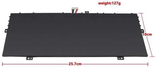 Alt view image 3 of 5 - Tanch Genuine Laptop Battery 19-10075-01 X310 Replacement for Teclast F7 Air X310 Jumper Ezbook X3 Air 8128 JNB13 LarkBook CWI509 7.7V 4250mAh 32.725W