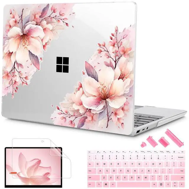 Tuiklol Case for 15 Inch Microsoft Surface Laptop 5/4/3 2022-2020, Model  1979/1953/1872/1873 Hard Shell Cover, Keyboard Cover+Screen Protector+Dust