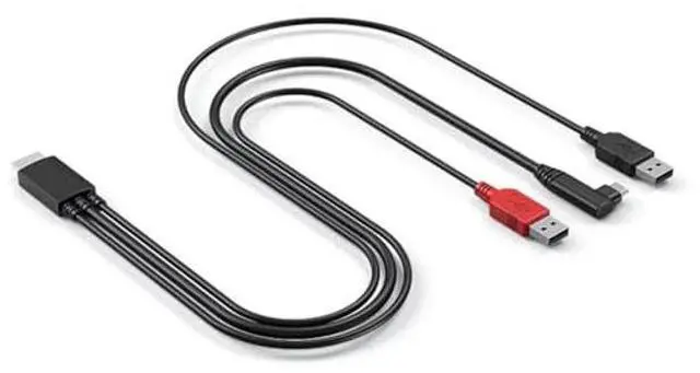 Alt view image 3 of 4 - Spaseeba 3 in 1 Cable for graphic tablet Pen display Artist 10(2nd Gen), Artist 12 (2nd Gen), Artist 13 (2nd Gen), Artist 16 (2nd Gen), Artist Pro 16, for Graphics Drawing Tablet Monitor Display