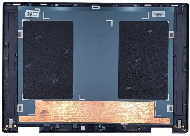 Alt view image 3 of 5 - Replacement for Dell Inspiron 16 Plus 7620 7625 LCD Back Cover Rear Lid Top Case Back Housing Blue 0VFX9X VFX9X 460.0QD18.0001