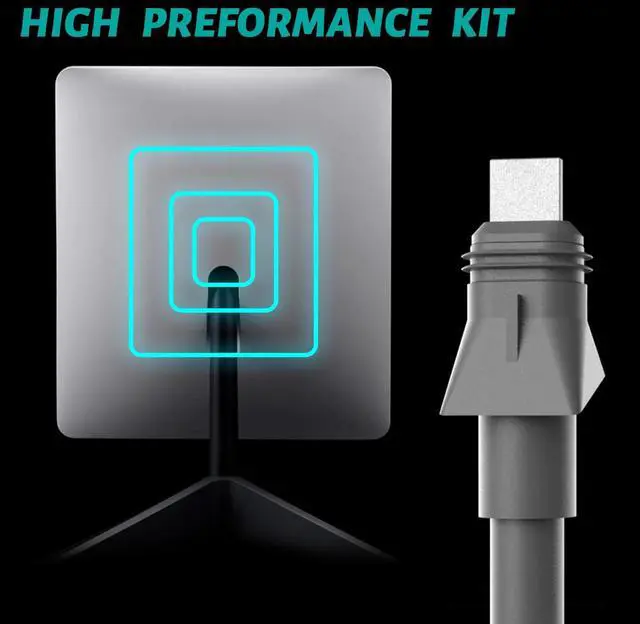 Alt view image 5 of 5 - Zinweyton High Performance 2M Router Cable for Starlink