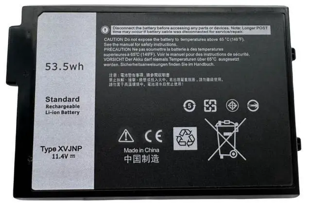 Main image of Yafda XVJNP New Laptop Battery Replacement for Dell Latitude 7330 Rugged Latitude 5430 Rugged Series Laptop 6JRCP 06JRCP M0TN3 0M0TN3 KD1CT