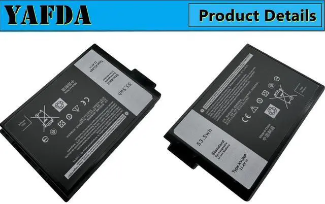 Alt view image 4 of 5 - Yafda XVJNP New Laptop Battery Replacement for Dell Latitude 7330 Rugged Latitude 5430 Rugged Series Laptop 6JRCP 06JRCP M0TN3 0M0TN3 KD1CT