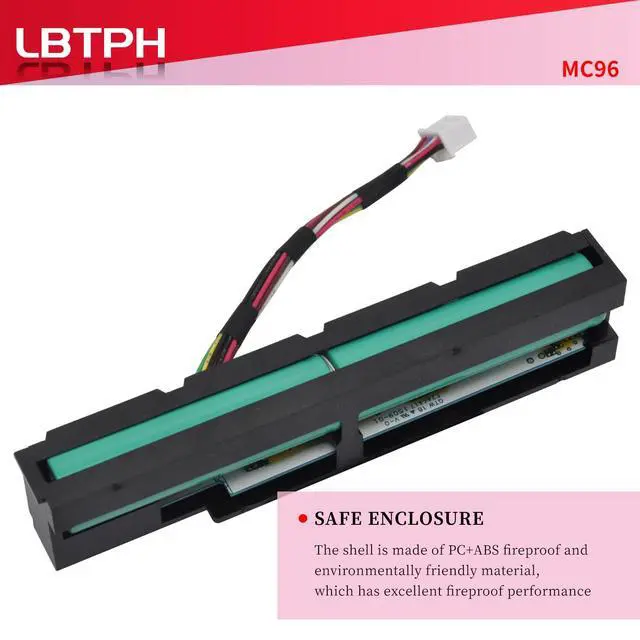 Alt view image 4 of 5 - LBTECH MC96 Compatible Laptop Battery Replacement for Hp Smart Array P840AR P440AR P840 P440 Raid Controller Smart Storage Series HSTNN-IS6A HQ-TRE MC96G9 750450-001 786761-001 HSTNN-IS6A 7.2V 8Wh