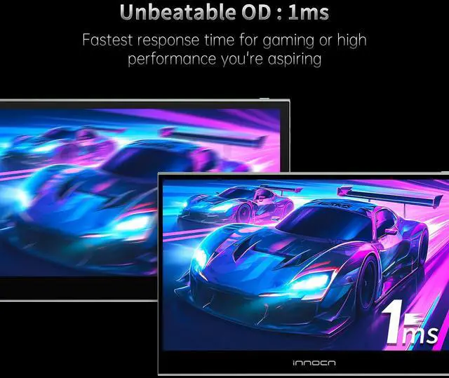 Alt view image 5 of 5 - INNOCN 15.6" Portable Monitor OLED Touch Second Screen for Photo Editing with 4K, 100% DCI-P3, 100000:1, 10Bits, USB C External Monitor for Laptop,PC, Phone,Consoles, Brown