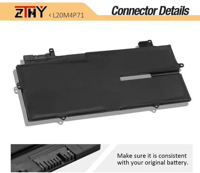 Alt view image 4 of 5 - L20C4P71 L20M4P71 Laptop Battery Replacement for Lenovo ThinkPad X1 Carbon 9th 10th 11th Gen,ThinkPad X1 Yoga 6th 7th 8th Gen 2021 2022 2023 Series L20D4P71 L20L4P71 5B10W13973 SB11M89857 15.44V 57Wh