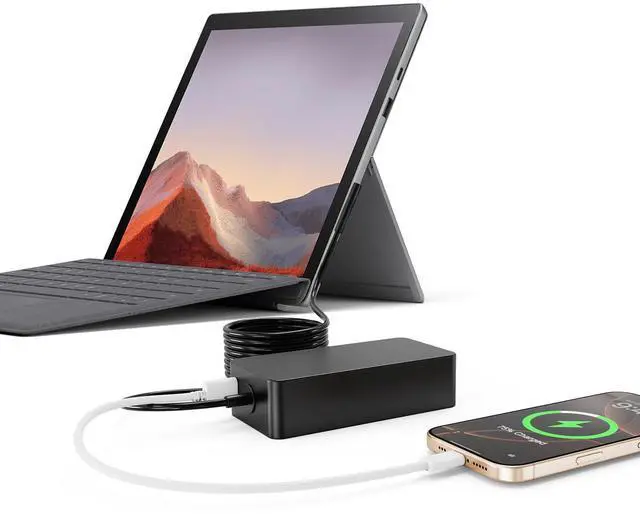 Alt view image 5 of 5 - Surface Pro Charger for Microsoft Surface Pro 9, 8, 7+, 7, 6, 5, 4, 3, X, 65W Windows Surface Laptop 5, 4, 3, 2, 1, Studio, Power Cord for Surface Book 2, 1, Power Supply Surface Go 3, 2, 1