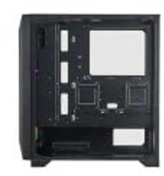 Alt view image 5 of 5 - AZZA CSAZ-460A Octane A ATX Mid Tower Gaming Case, Black