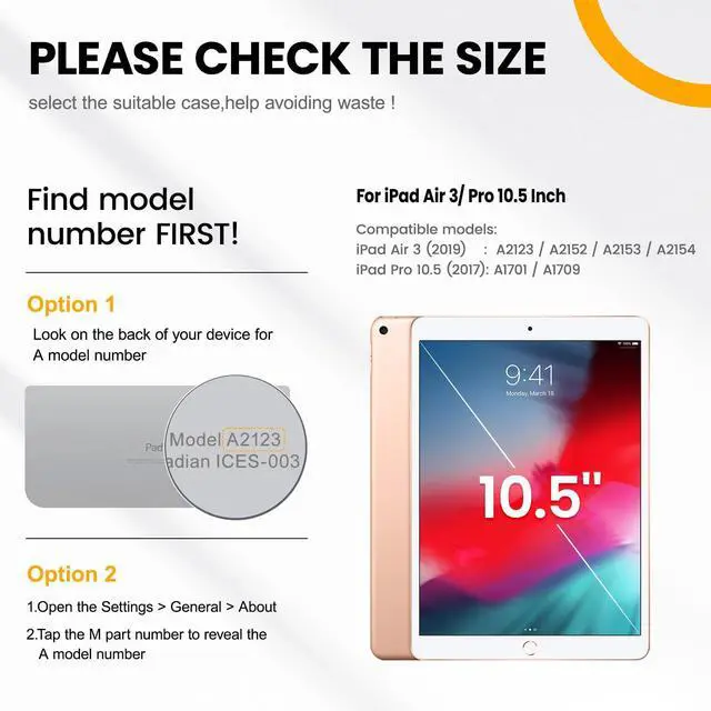 Alt view image 2 of 5 - Timecity for iPad Air 3rd Generation Case, for iPad Air 3 Case, for iPad Pro 10.5 Inch Case: with Heavy Duty Protection, Adjustable Kickstand, Anti-Slip, Screen Protector, Hand/Shoulder Strap - Rose