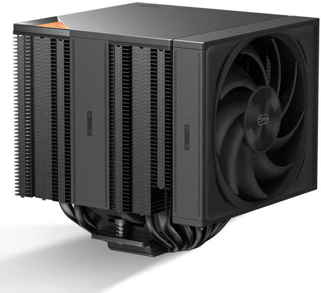 Alt view image 2 of 5 - PCCOOLER CPS RZ820 CPU Cooler, 290W Dual Tower CPU Air Cooler, 8 HeatPipes CPU Cooling Fan System & 3 Modes PWM Silent Fans, Air Cooler for Intel LGA 1851/1700/1200/115X/20XX,AM4/AM5 (RZ820 BK)