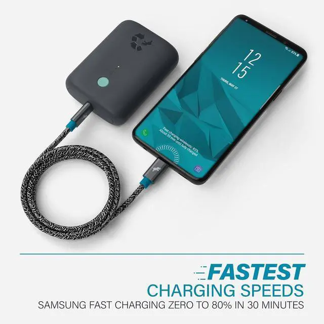 Alt view image 3 of 5 - Nimble USB C to USB C Cord (3M/10FT) - Type C Charger Fast Charging Cord for Apple iPhone 16/15 Pro Max Android Samsung, USB C Charger for iPad mini, MacBook Air/Pro 2022/2021/2020/2019/2018 and More