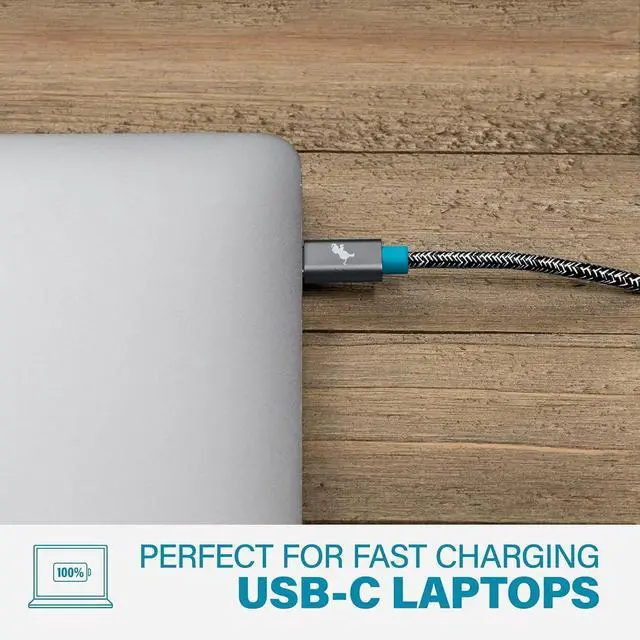 Alt view image 4 of 5 - Nimble USB C to USB C Cord (3M/10FT) - Type C Charger Fast Charging Cord for Apple iPhone 16/15 Pro Max Android Samsung, USB C Charger for iPad mini, MacBook Air/Pro 2022/2021/2020/2019/2018 and More