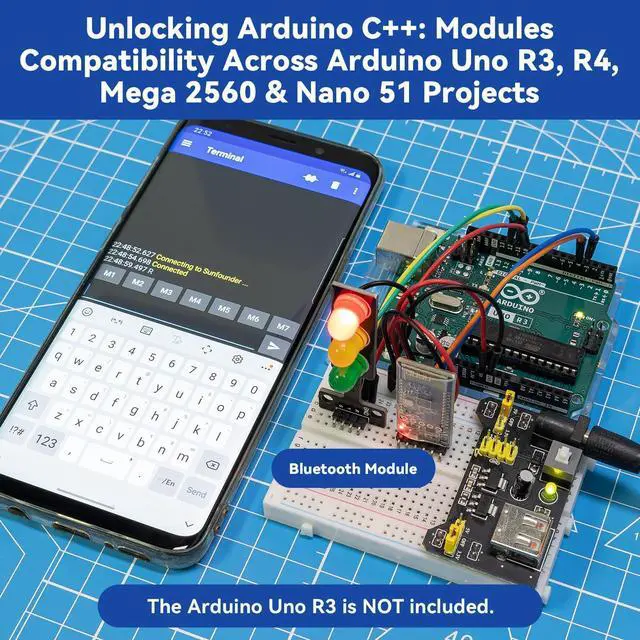 Alt view image 5 of 5 - SunFounder Universal Maker Sensor Kit Compatible with Arduino Mega 2560/Uno R3/R4 Minima/WiFi Nano, Raspberry Pi 5/4B/3B+/Zero 2 W/, Pico W, ESP32, C++, Python, MicroPython, Beginners & Engineers