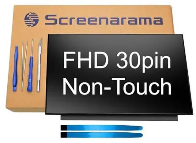 Main image of SCREENARAMA New Screen Replacement for B156HAN02.3, FHD 1920x1080, IPS, Matte, LCD LED Display with Tools