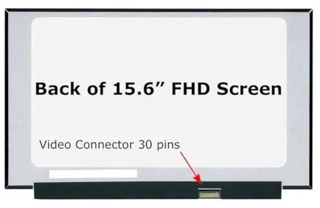Alt view image 2 of 5 - SCREENARAMA New Screen Replacement for B156HAN02.3, FHD 1920x1080, IPS, Matte, LCD LED Display with Tools