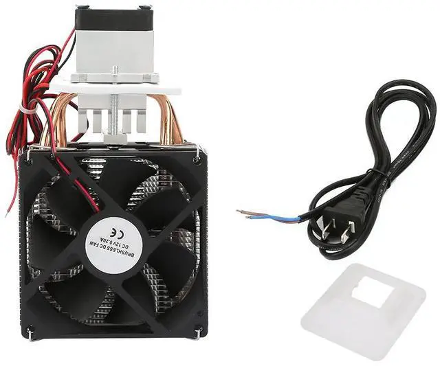 Main image of DC 12V 5A Semiconductor Refrigerator Thermoelectric Cooler Thermoelectric Peltier Semiconductor Refrigeration DIY Mini Fridge with Fan(#1:Cooler)