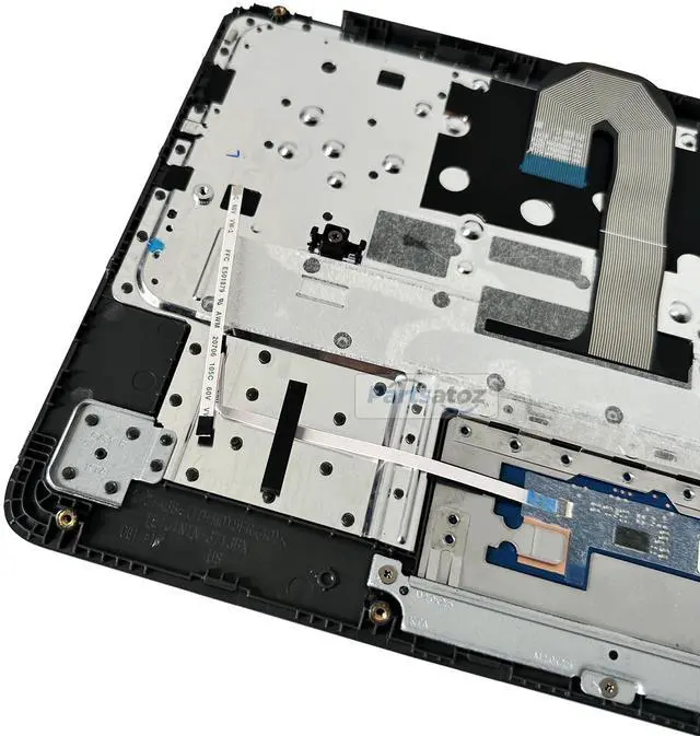 Alt view image 5 of 5 - Rinbers Laptop Palmrest Upper Case Top Cover with US English Keyboard Touchpad Assembly Replacement for HP Chromebook 11 11A G6 EE L92224-001 L52192-001