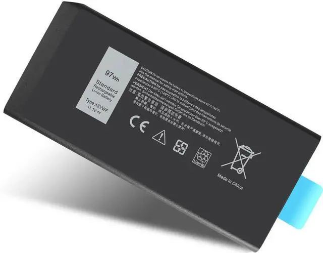 Main image of DMKAOLLK 97Wh X8VWF Battery Replacement for Dell Latitude 14 Rugged Extreme 7404 7414 E7404, Latitude 14 Rugged 5404 5414 E5404 Series P45G P46G P45G001 P46G001 P46G002 Laptop 4XKN5 CJ2K1 DKNKD 11.1V