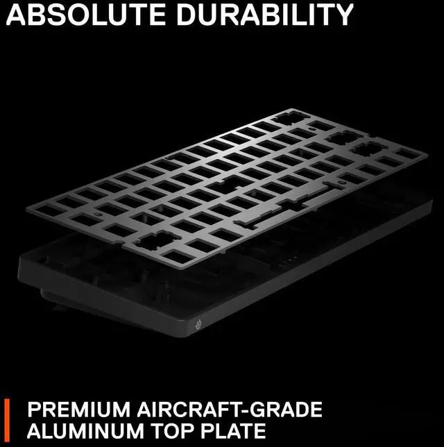 Alt view image 5 of 5 - SteelSeries Apex Pro Mini HyperMagnetic Gaming Keyboard  Adjustable Actuation  Compact 60% Form Factor  RGB  PBT Keycaps  USB-C