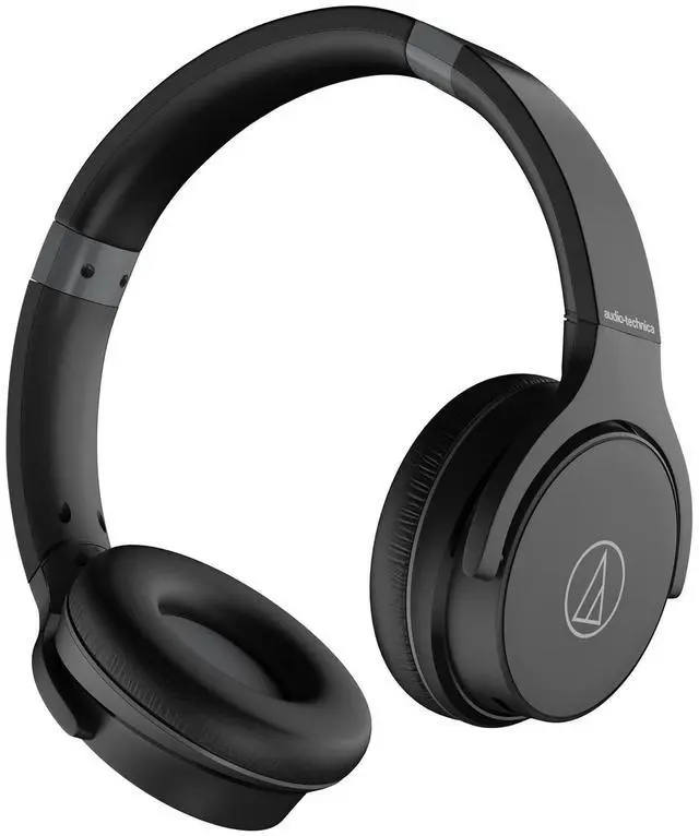Main image of Audio-Technica ATH-S220BTBK Wireless On Ear Headphones, Black