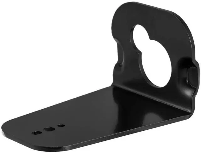 Alt view image 2 of 5 - Yimaut Soundbar Wall Mount Bracket for Samsung HW-M360 HW-K550 HW-K550 HW-M550 HW-K650 HW-K430 HW-K335 HW-K651 HW-K450 Mount, 2 Pieces Black Wall Bracket Holder + Screws + Metal Holder Screws