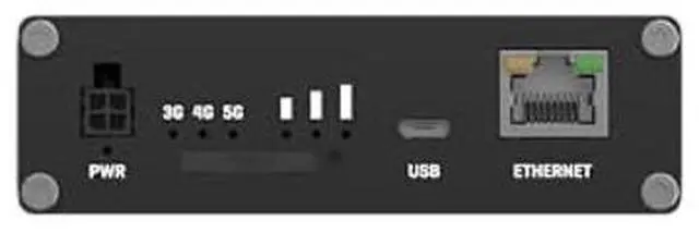 Alt view image 4 of 4 - Teltonika TRB500000000 Model TRB500 Industrial 5G Gateway; Speeds of up to 1 Gbps; Auto APN; 2x Inputs/Outputs; For use in Europe, Middle East, Africa, Oceania, Brazil; Not for use in USA