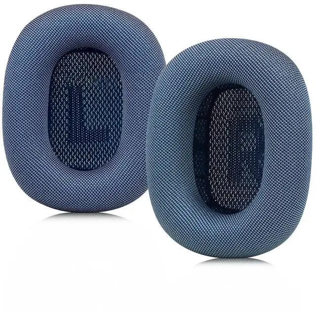 Main image of Sinowo Upgraded Ear Cushions for Apple AirPods Max Headphones, Mesh Fabric Replacement Ear Pads Cover with Memory Foam and Magnet,Closer to The Original(Blue)