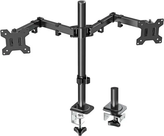 Main image of MOUNT PRO Dual Monitor Mount Fits 13-32 Inch/17.6lbs LCD Screen, Computer Monitor Desk Mount, Articulating Monitor Arm, Height Adjustable Display Stand for 2 Monitors, VESA Mount 75x75/100x100mm