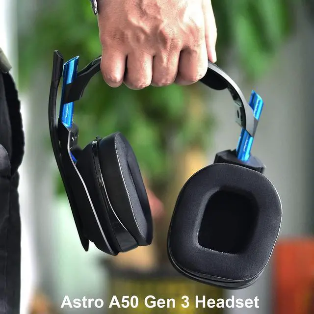 Alt view image 5 of 5 - A50 Gen 3 Mod Kit - defean Replacement Earpads and Headband Compatible with Astro A50 Gen 3 Headset,Ear Cushions, Upgrade High-Density Noise Cancelling Foam, Added Thickness (Black Silky Cool Fabric)