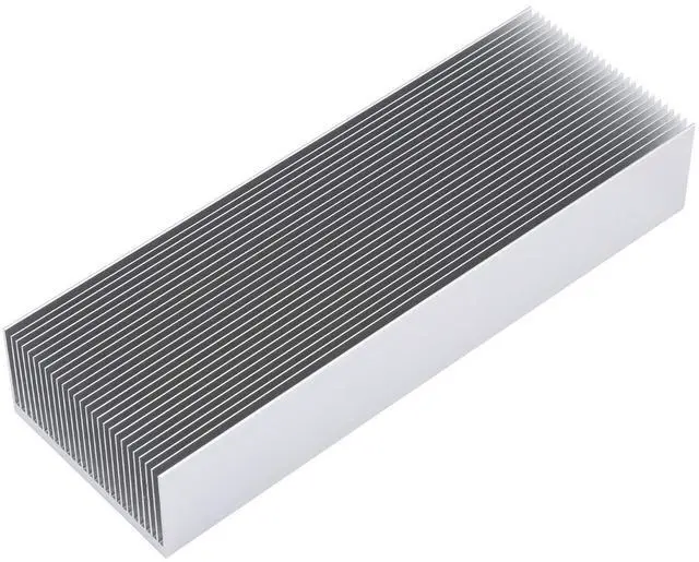 Alt view image 4 of 5 - Awxlumv Extra Large Heat Sinks Aluminum 11.81" x2.71" x 1.41" / 300 x 69 x 36mm High Power Heatsink Diffusion Cooling Module Cooler 27 Fin Radiator for LED Light Amplifier Transistor Semiconductor PCB